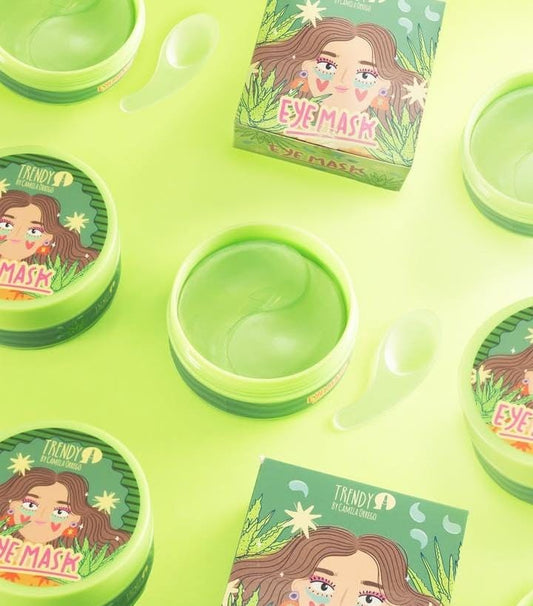Mascarilla De Hidrogel Para Ojos Aloe Trendy